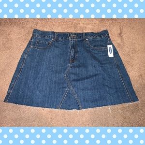Denim skirt